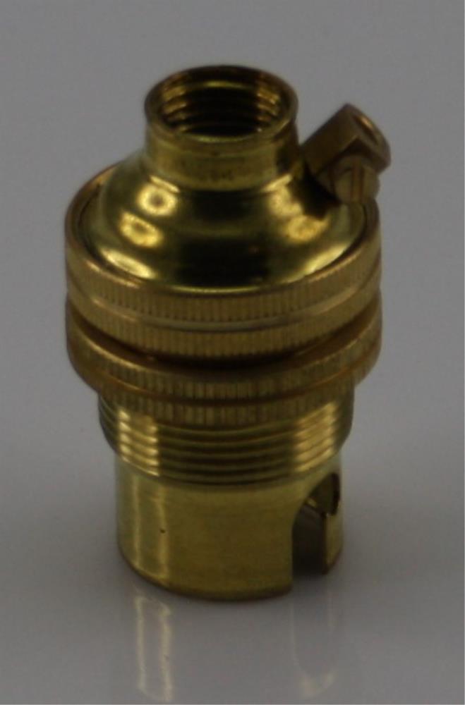 Lampholder Brass 10mm SBC - Toongabbie Lighting